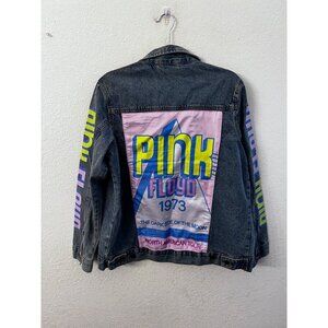 Pink Floyd graphic logo jacket womens size small